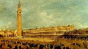 Francesco Guardi piazza san marco, venedig oil painting reproduction